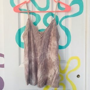 American Eagle purple tank top